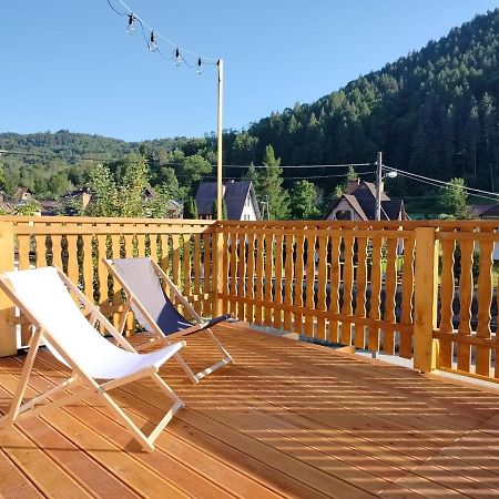 Willa Pod Aniolem # Apartament Z Widokowym Tarasem Szczawnica Exterior foto